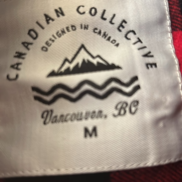 Buffalo Check Happy Camper Flannel Shirt.  Size M - Picture 3 of 3